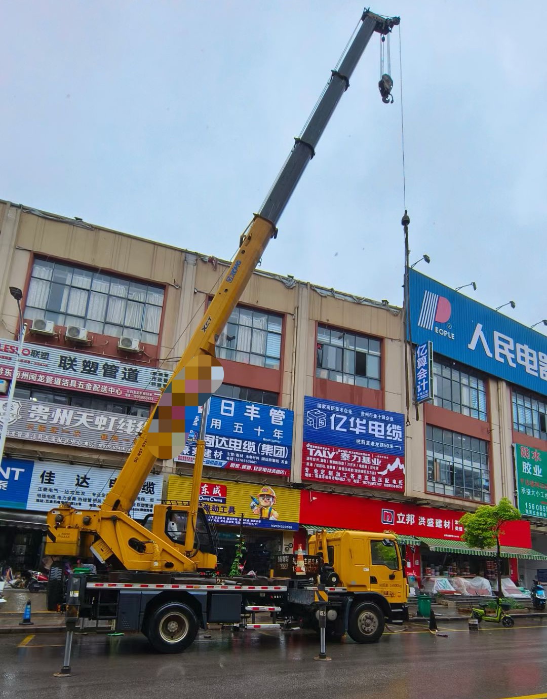 谢通门县吊车吊机租赁桥梁吊装